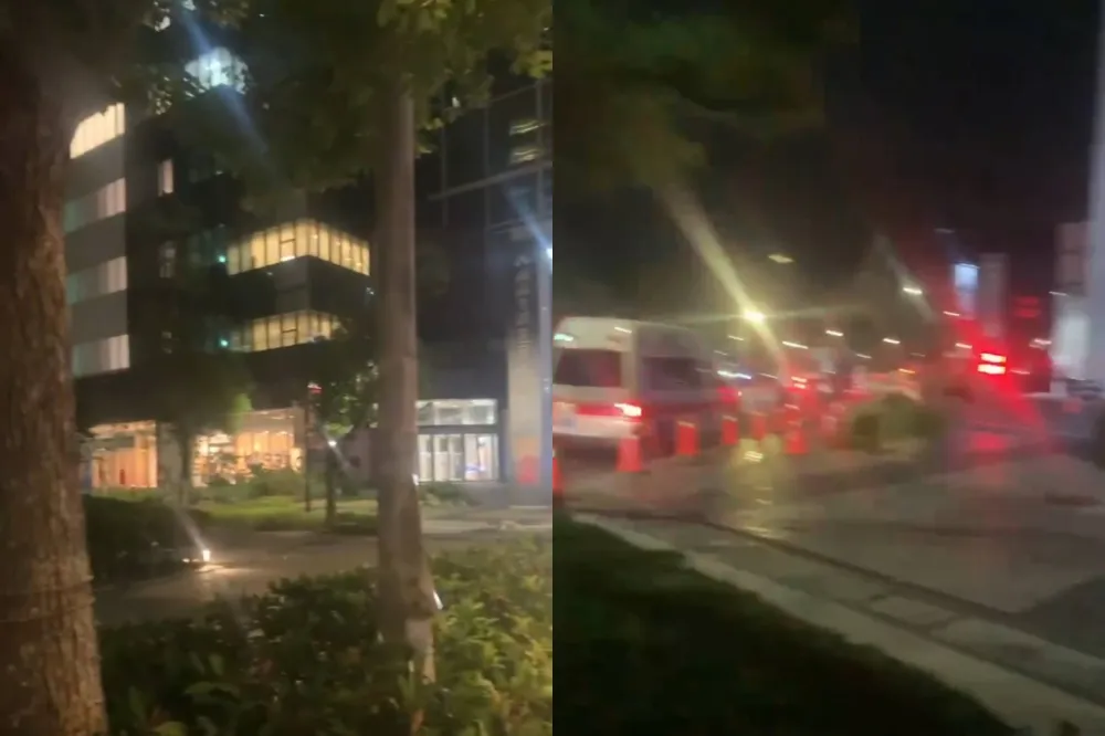 新店裕隆城開幕4天傳火警　深夜地下室冒煙大批警消救援幸無傷亡