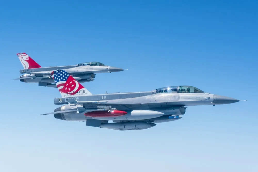 【有片】新加坡F-16機隊完成AESA雷達升級　具備以製「巨蟒5型」飛彈攻擊力