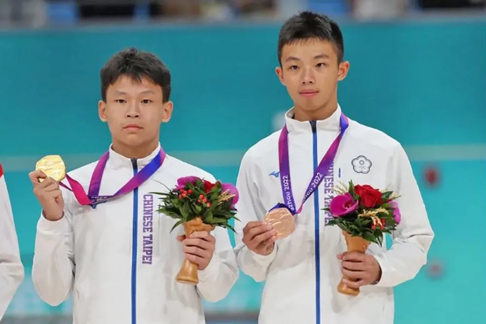 【杭州亞運】滑輪速度過樁15歲王宥鈞摘金　黃品睿拿銅、預賽破世界紀錄