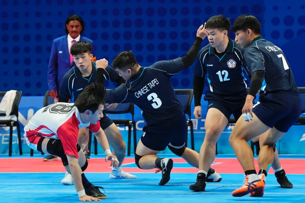 【杭州亞運】中華男子隊首參戰「卡巴迪賽事　不敵伊朗摘銅