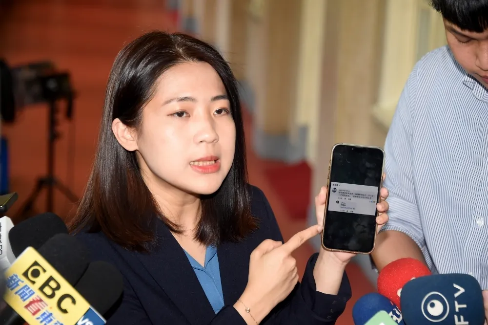 徐巧芯告發郭璽2罪名　盼檢方傳喚蔡英文、黃曙光、台船廠長柳思蘶3人