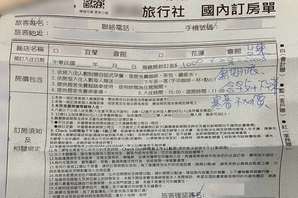 台中旅展住宿餐飲票券履約保障期過短　消保官提醒民眾留意
