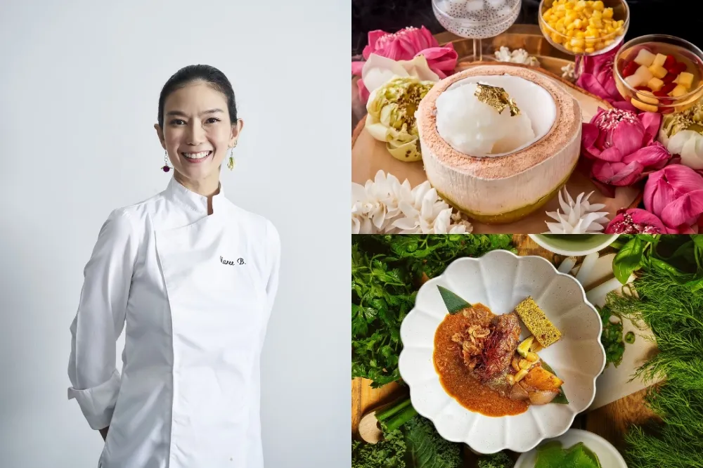 三款獨門皇室菜品上桌！泰國美女私廚 Naree Boonyakiat 首次客座台北萬豪推出「泰靚 · 私廚狂饗」午間饗宴