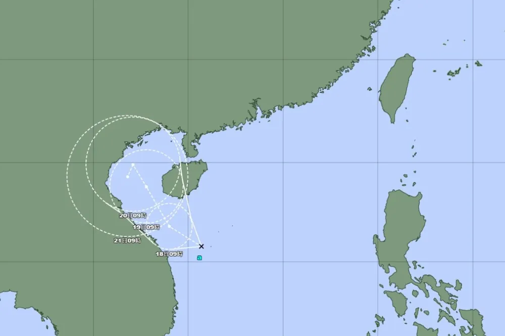 第16號颱風「三巴」將形成　周五起全台飄雨、早晚溫差3至5度