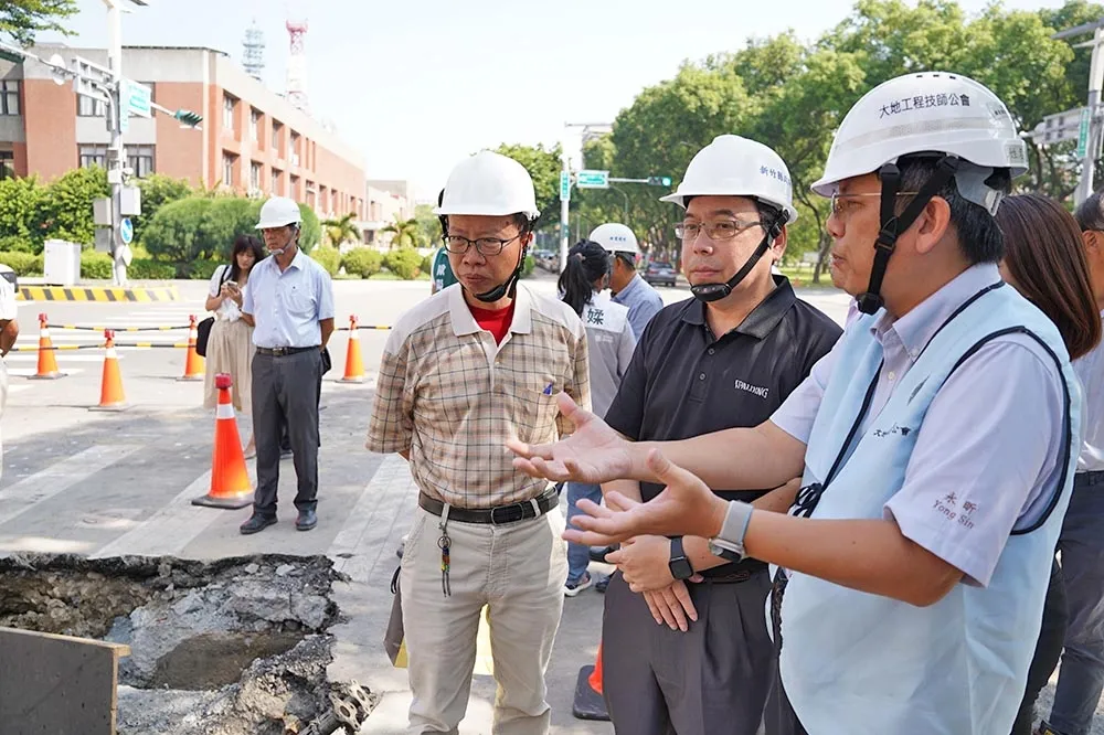 竹北「3天坑」工地　楊文科表示：縣府再開罰並要求責任保證金