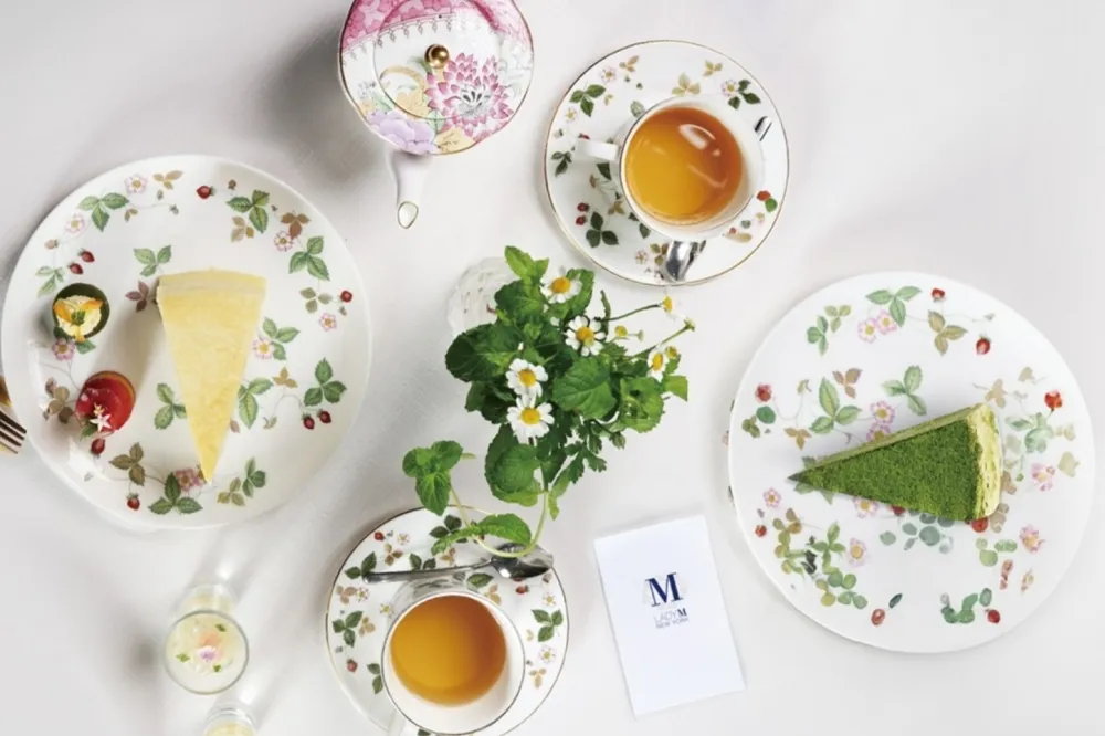 【飯店下午茶最強聯名】Lady M 首次現身南台灣！晶英國際行館攜手 Wedgwood 推聯名秋冬下午茶 