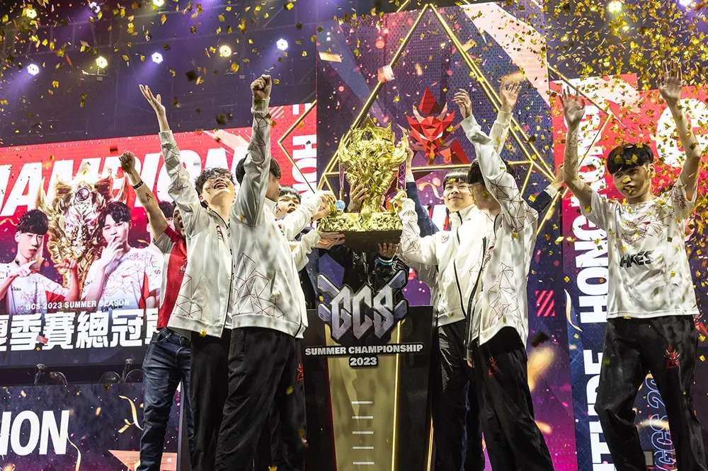 笑納第三座 GCS 冠軍獎盃  HKA鏖戰七局奪 GCS 2023夏季賽冠軍和250萬獎金
