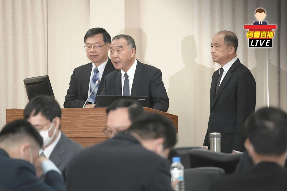 【直播】軍品管理、防國防機密洩密　國防部長赴立院報告
