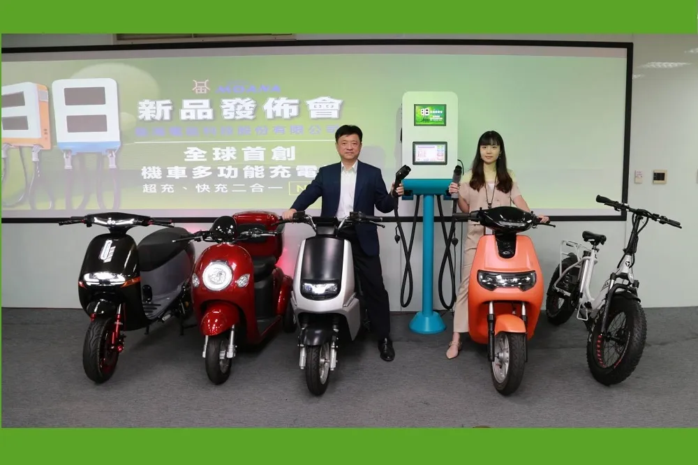 能海電能科技發表新一代機車多功能充電樁　引領未來龐大的電動車充電需求市場  
