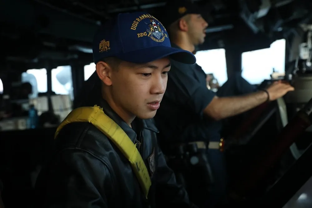 美國加拿大軍艦再次聯合通過台灣海峽　凸顯台海穩定重要性