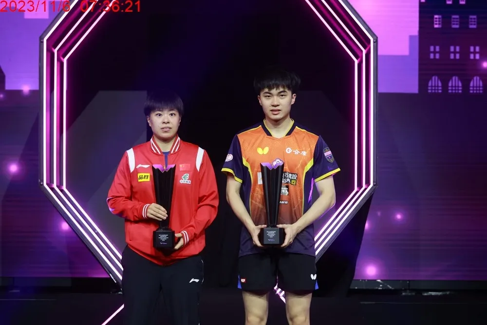 林昀儒4：1局數力克中國名將馬龍　拿下生涯首座WTT法蘭克福冠軍