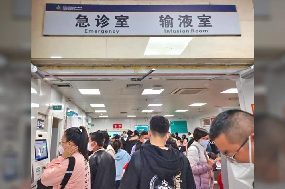 中國多地爆肺炎黴漿菌與流感交叉感染　醫院兒科門診塞爆