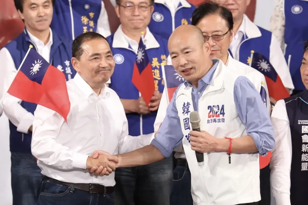 傳侯友宜曾邀他擔任副手　韓國瑜婉拒：我會當啦啦隊