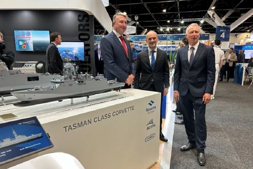 【有片】西班牙造船巨擘Navantia聯手Austal 　推出3種艦型爭取澳洲海軍水面艦計劃