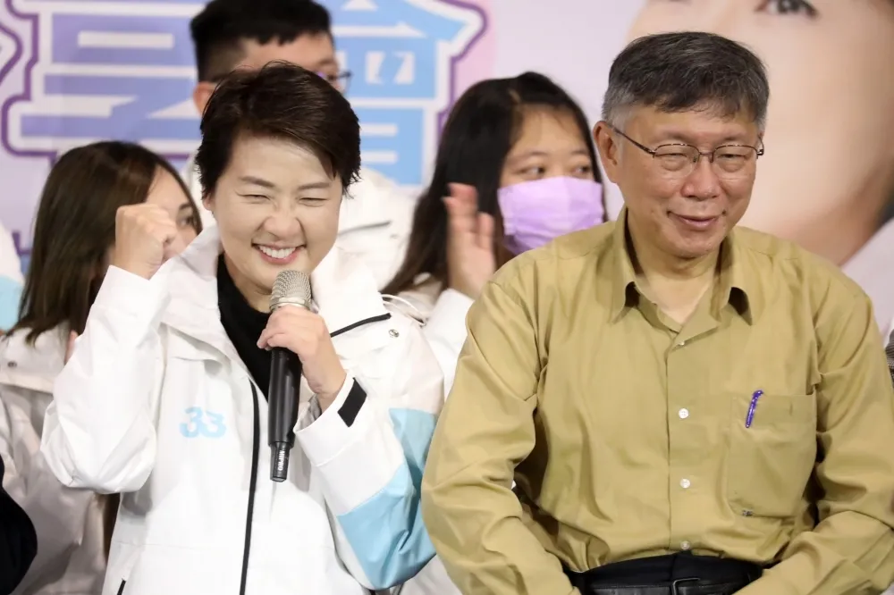 柯文哲競選影片曝光副手是黃珊珊　侯友宜的搭檔則是她
