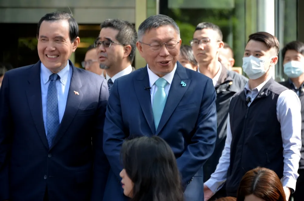 馬英九出手　國民黨與柯文哲是最大輸家