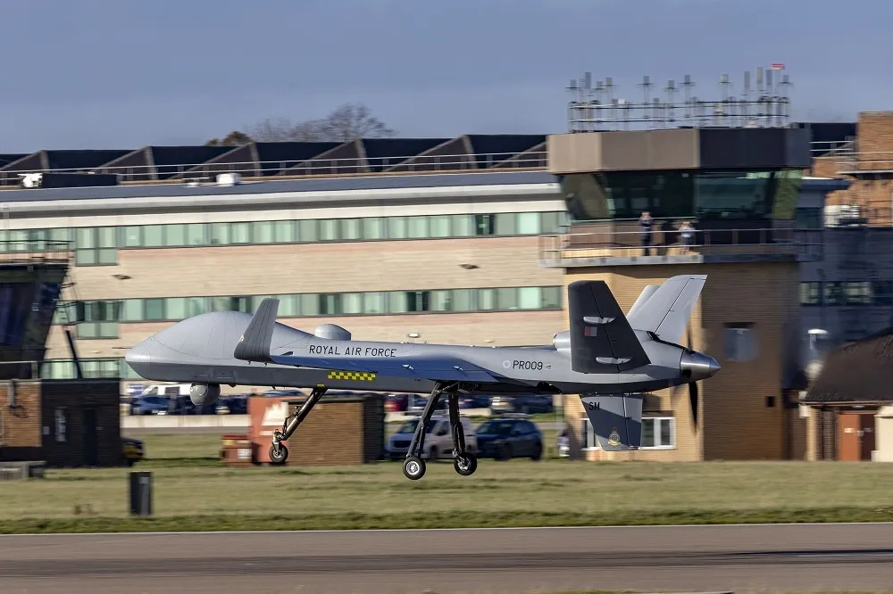 【有片】英皇家空軍MQ-9B完成首飛測試　預計2024年正式服役