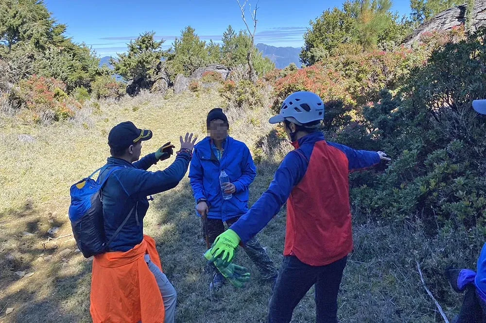 【平安片】好消息！女攀花蓮喀西帕南山失聯5天　搜救隊找到人了