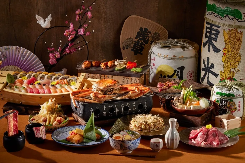 【有片】限時加碼祭出「炭烤松葉蟹腳」！寒舍艾美探索廚房「冬の和食祭」日本美食節　壽喜燒、拉麵、朴葉牛通通吃到飽