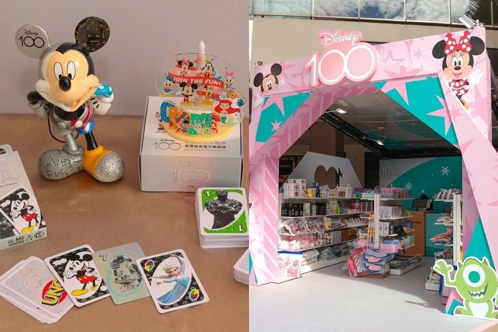 迪士尼 100 週年快閃店北中南登場！小飛象、玩具總動員現身賣萌　限定商品一次看