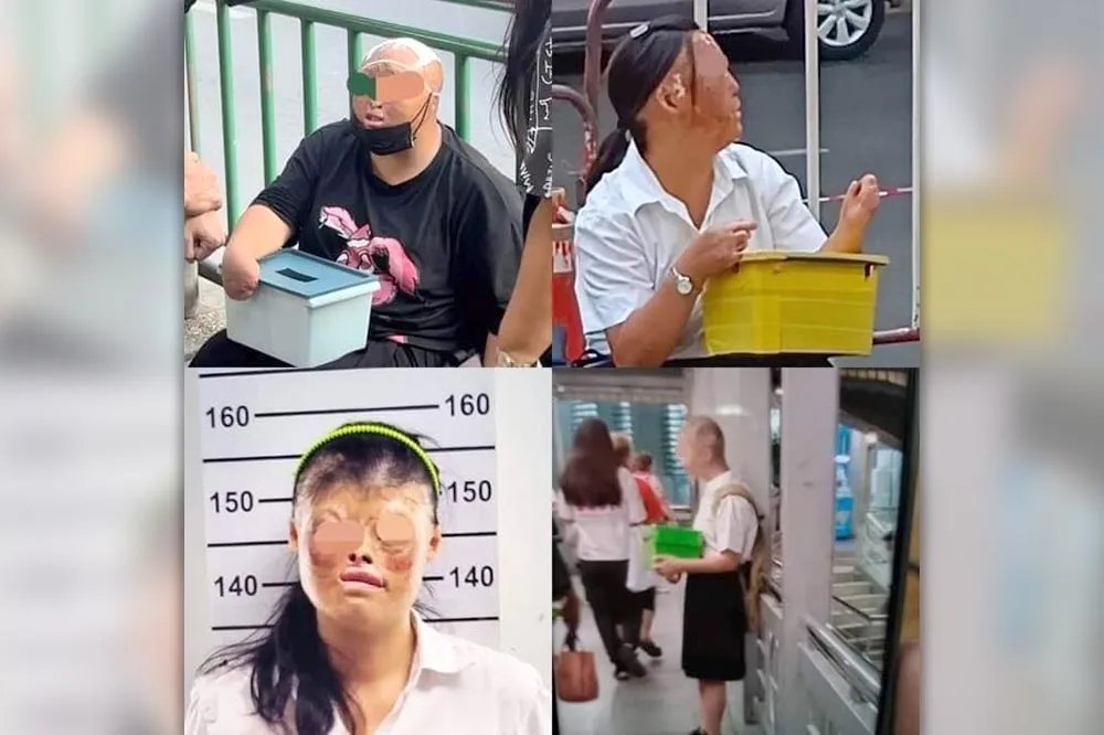 【有片】曼谷街頭驚現多名中國毀容乞丐　月收破百萬疑點重重