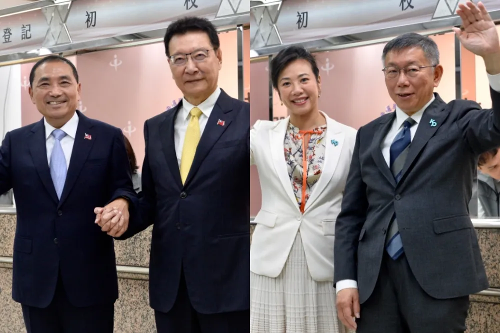 【藍白副手出爐】綠酸柯文哲為錢靠攏財團　侯友宜搭趙少康走回親中路線