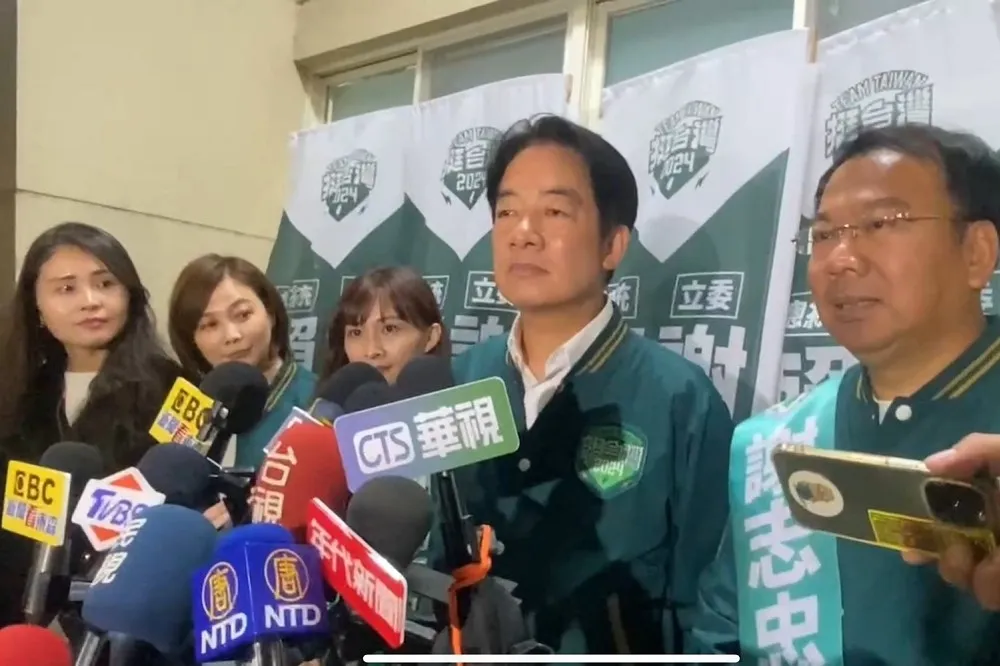 聲援郭台銘退選　賴清德：他受中國打壓無法按自己意願參選