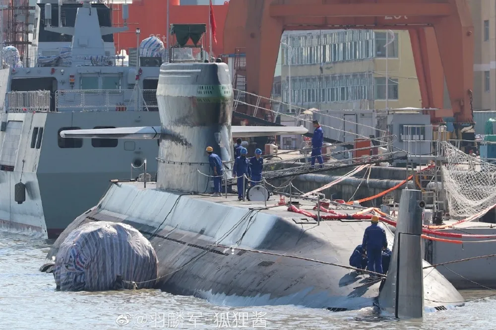 中國039C型潛艦採傾斜帆罩設計　提高對抗中頻聲納探測能力