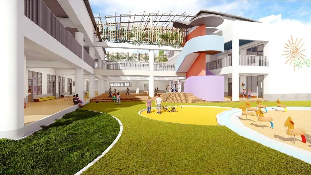 因應產業帶動楠梓人口逆勢成長　楠陽國小公共化幼兒園開工預計2025年招生