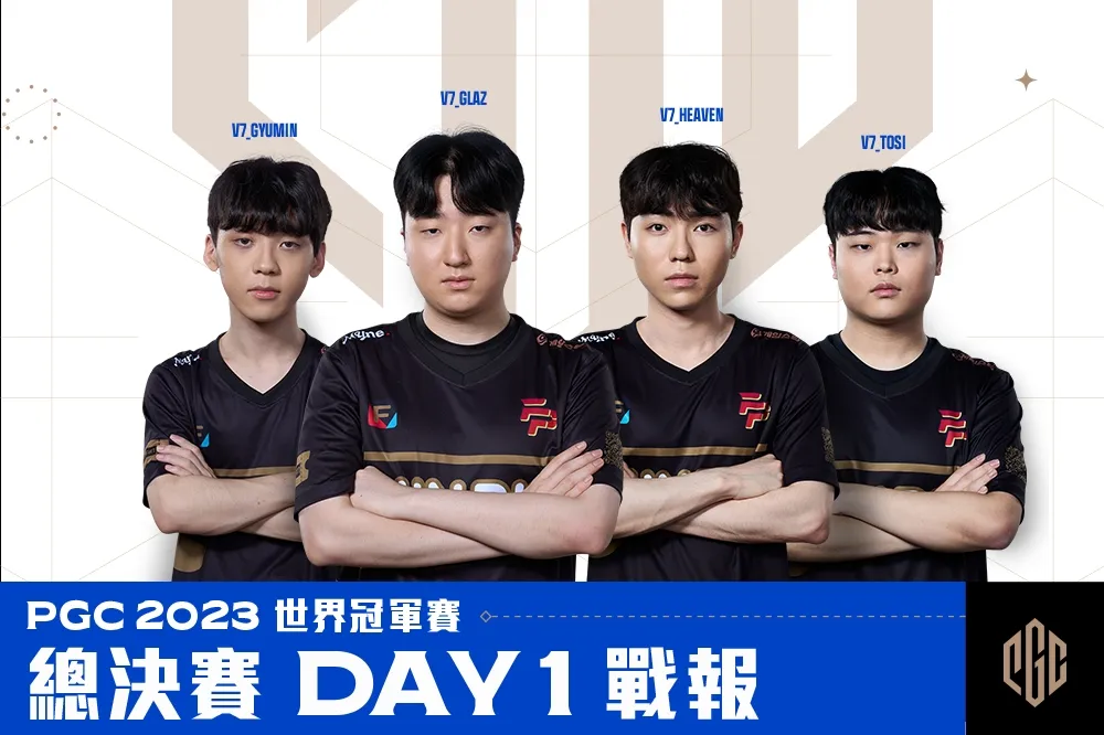 《絕地求生》PGC 2023 世界冠軍賽 總決賽 DAY 1 戰報