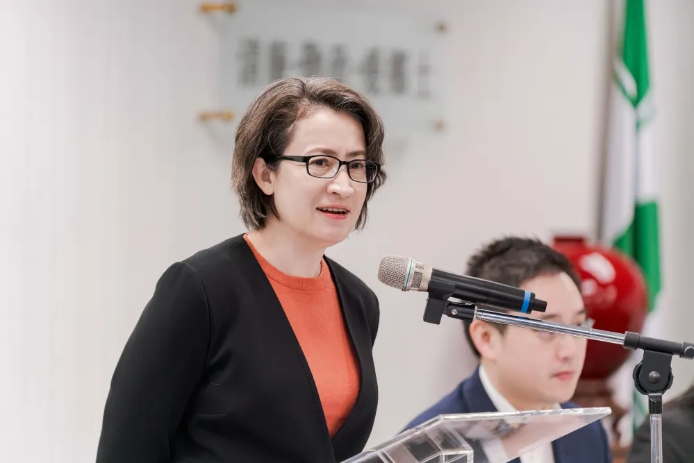 與外媒訪團談台海威脅　蕭美琴：中國採軍事行動有無法承受的代價