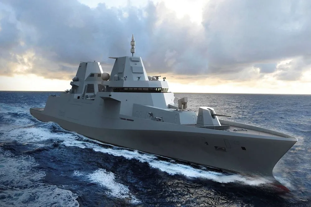 【有片】德國海軍最大規模造艦計劃　萬噸級F126巡防艦舉行鋼板切割典禮