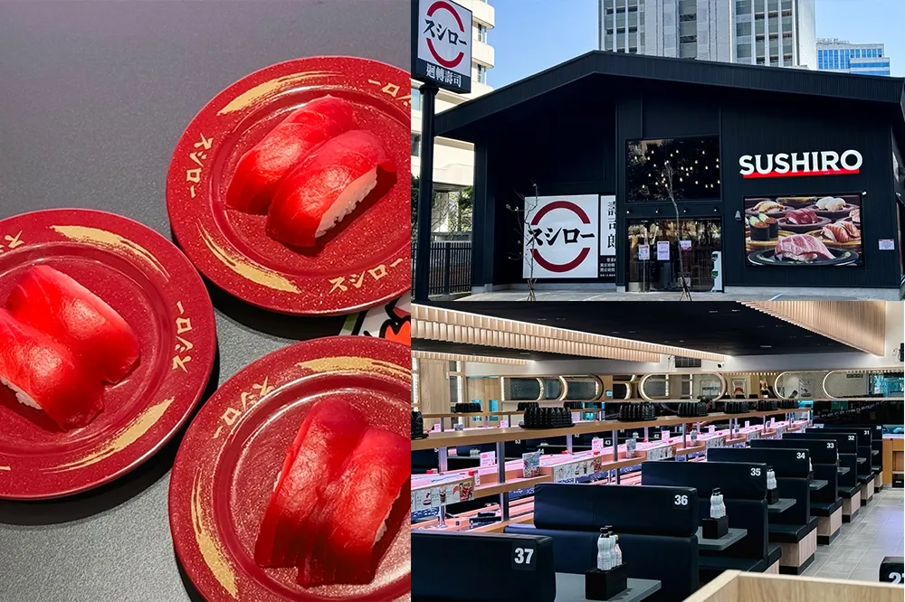 【有片】全台首間黑色壽司郎！壽司郎「新北林口店」開幕日公布　限時 7 天免費吃壽司
