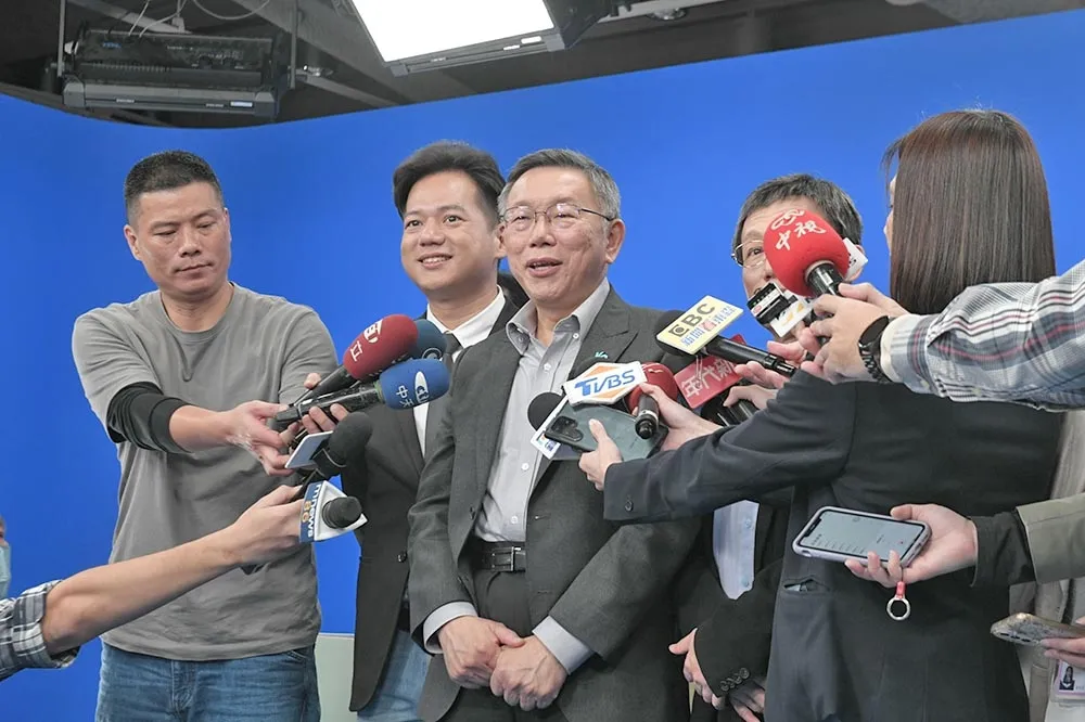 柯文哲怨遭媒體封殺連廣告都買不到　民眾黨自推實境秀今開播