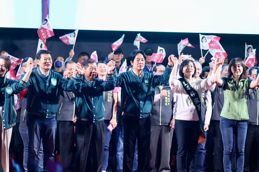 賴清德以香港民運女神為鑑　喊話勿讓在野黨架空台灣