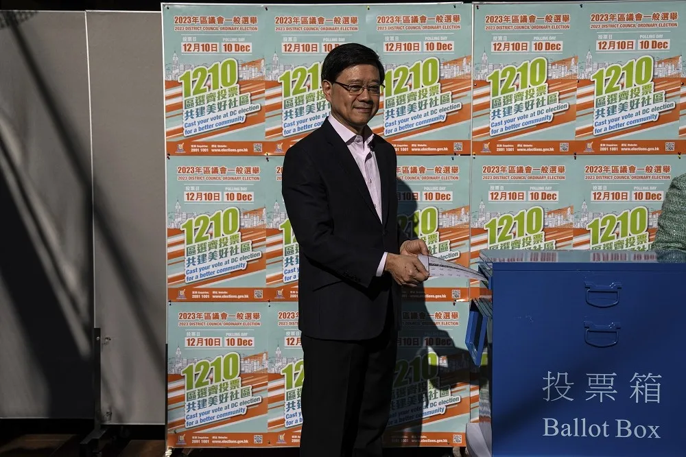 香港區議會選舉開始5小時投票率只有13.5%　北京希望至少有3成