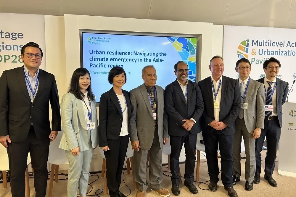高市環保局長前進COP28　分享城市智慧、淨零雙軸轉型策略