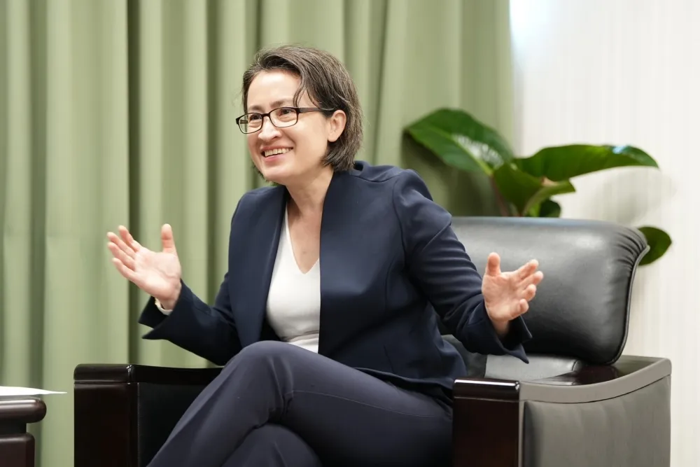 經濟學人專訪讚蕭美琴：「戰貓個性贏得國際友人支持」
