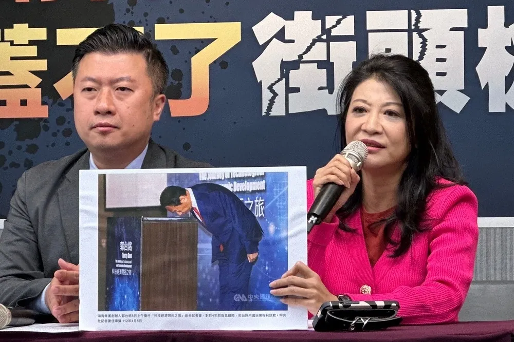 綠營轟趙少康根本是大說謊家　林楚茵：這樣人選上恐是國家災難