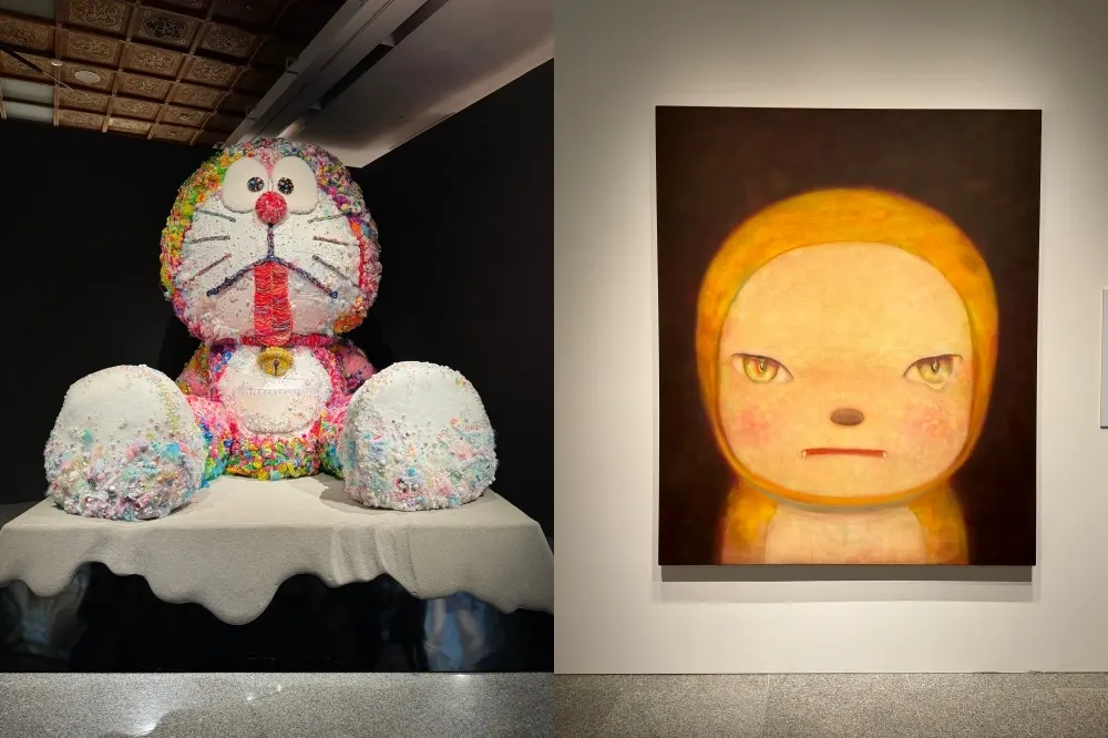 【有片】THE 哆啦 A 夢展登台搶先看！村上隆、奈良美智重新詮釋「哆拉 A 夢」
