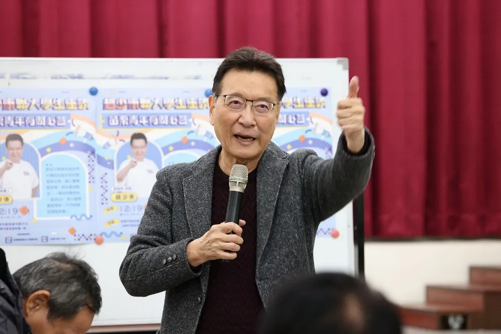 【搶攻學生票】趙少康拋兩項青年政見　開放總統府實習、辦青年國是論壇
