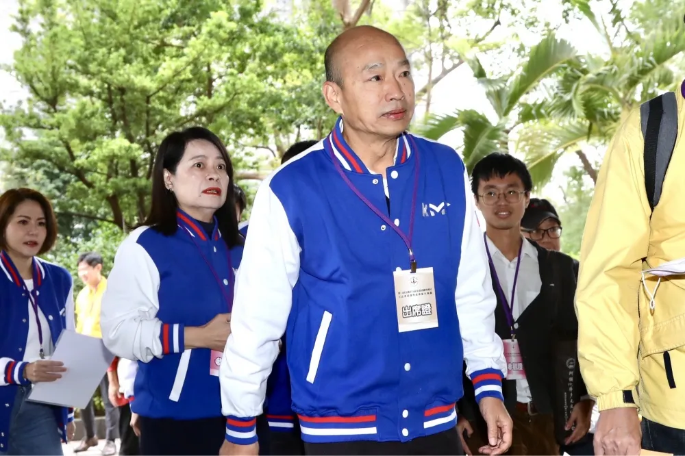 【快訊】政黨票號次抽籤登場！國民黨由韓國瑜抽中9號　民進黨6號、民眾黨12號