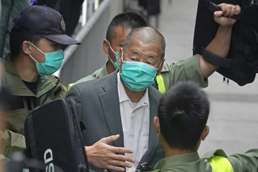 黎智英在道義上碾壓習近平