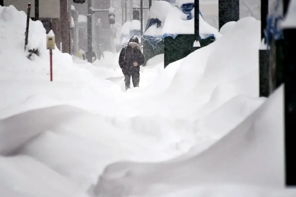 【有片】本季最強冷氣團襲日本　北海道一夜積雪逾70公分破紀錄