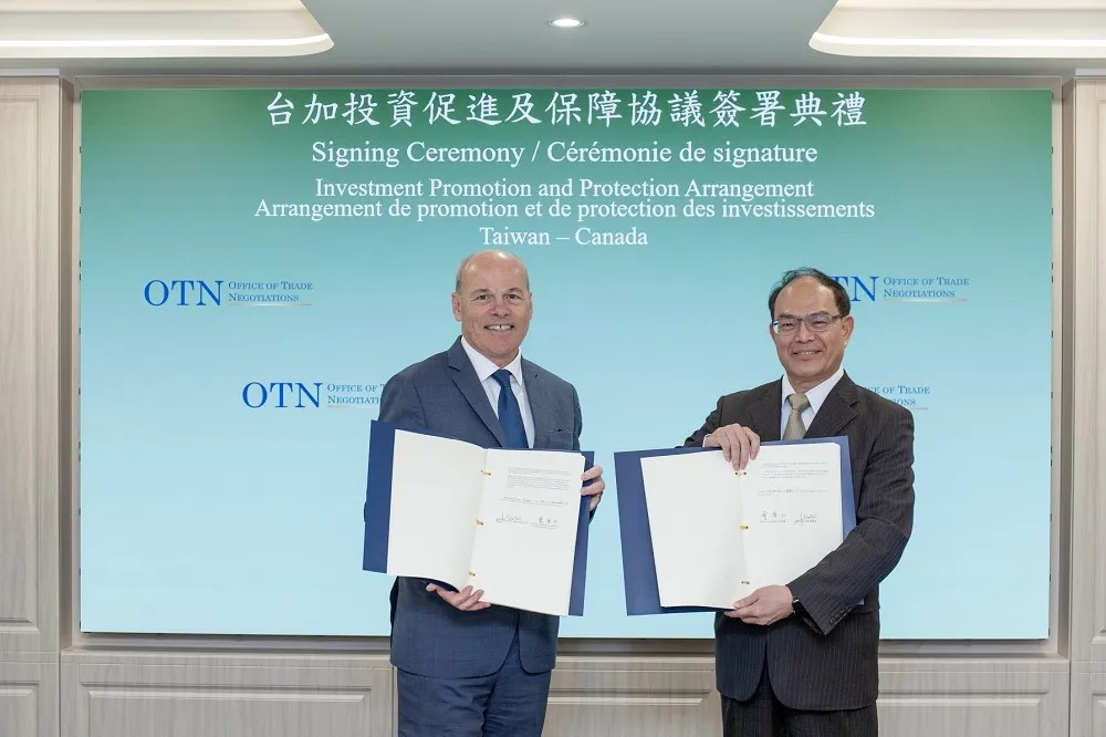 拓展北美市場再得分！台加簽署投資協議　助攻爭取加入CPTPP