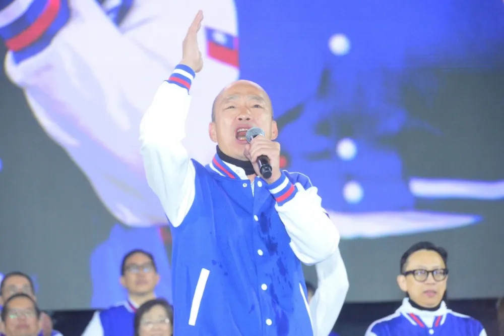 【侯康凱道造勢】韓國瑜痛批民進黨　大官快樂、人民辛苦