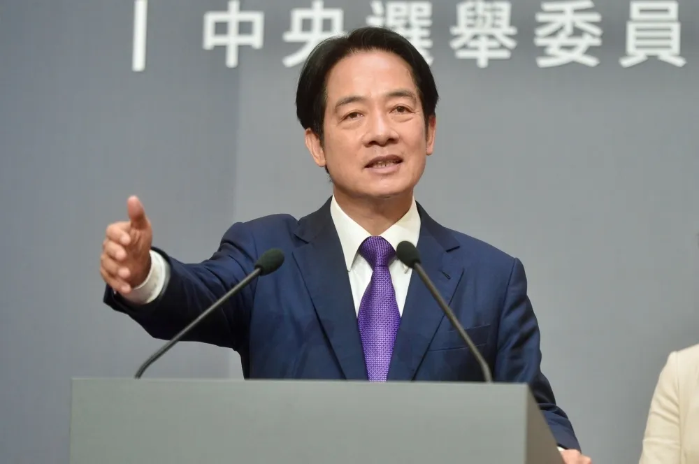 【有片】賴清德稱當選後兩岸戰爭風險最低　國台辦：他自己都不信