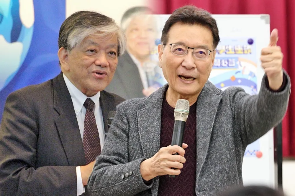 來義美拔樁？　趙少康：向學長高志明請益