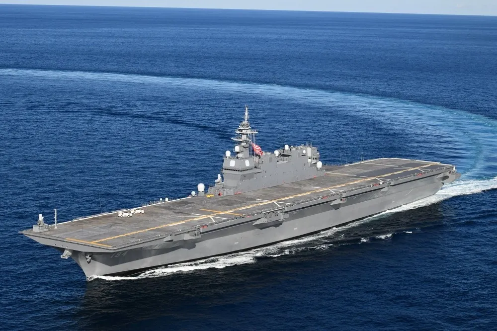 「加賀號」護衛艦航母化改裝竣工　海上自衛隊宣布正在進行海試