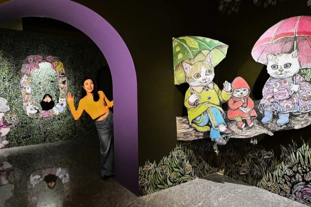 【有片】貓奴必去！日本《奇幻動物森林 樋口裕子展》台北登場　設獨家拍照區、首次公開迪士尼聯名合作